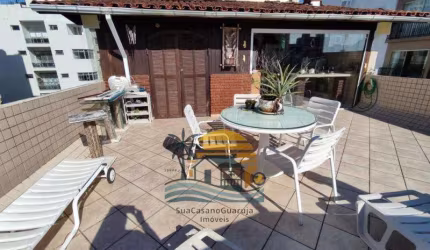 Cobertura duplex com churrasqueira em ótima localização - Enseada 55559V