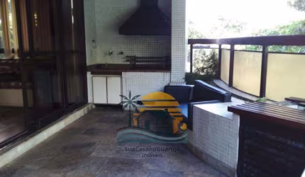 Apartamento com varanda gourmet e piscina - Pitangueiras AP13571V