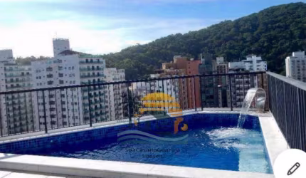 Cobertura com 3 dormitórios à venda, 300 m² por R$ 1.200.000 - Barra Funda - Guarujá/SP COD.  COD50662V