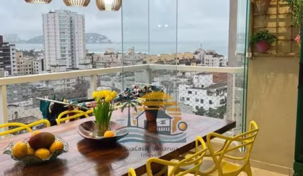 apartamento 3 dormitorios 1 suite 2 banheiros 2 vagas 80 m2 por R$ 850000 enseada guaruja sp cod AP5050