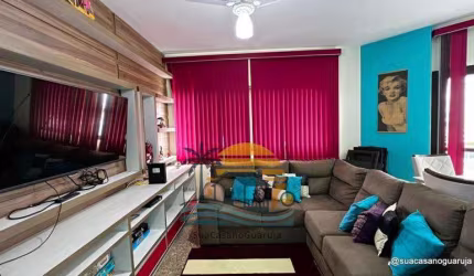 Apartamento com 3 dormitórios à venda, 100 m² por R$ 600.000 - Loteamento João Batista Julião - Guarujá/SP COD. AP12798V