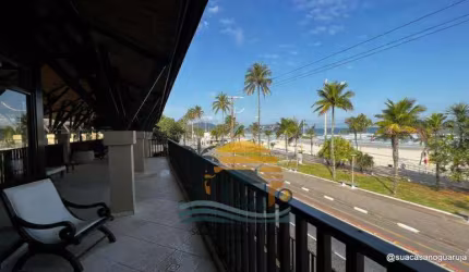 Apto em condomínio espectacular pé na areia!  com 3 dormitórios à venda, 110 m² por R$ 1.170.000 - Jardim Três Marias - Guarujá/SP COD. 1807V