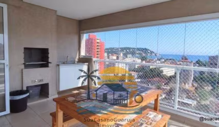 Apartamento com Vista e Lazer 2 dormitórios à venda, 66 m² por R$ 10000.000 - Loteamento João Batista Julião - Guarujá/SP COD. 36832V