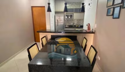Apartamento reformado 2 dormitórios 1 suite 2 vagas na Enseada