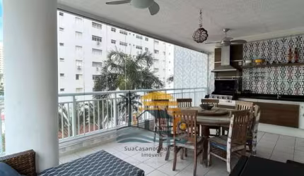 Apartamento com 3 dormitórios 1 suíte varanda gourmet vista 2 vagas nas Astúrias