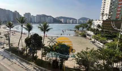 Apartamento frente ao mar 3 dormitórios 1 vaga 160m² nas Astúrias