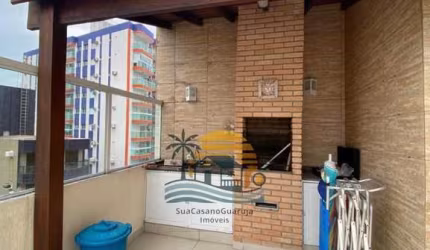Cobertura penthouse com 3 dormitórios 1 suíte churrasquera 3 vagas no Tombo