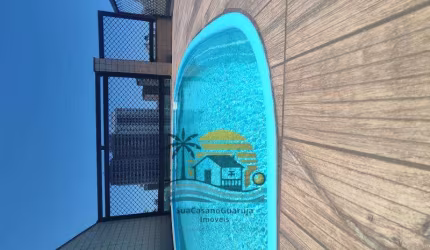 Cobertura penthouse com 2 dormitórios churrasqueira piscina nas Astúrias