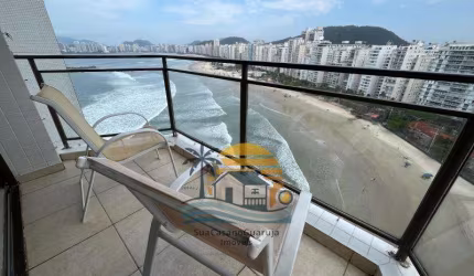 Apartamento 3 suítes 2 vagas vista para o mar na Pitangueiras