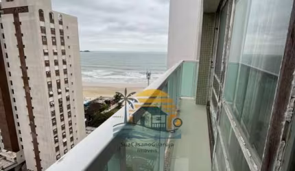 Apartamento com 3 dormitórios 1 vaga  vista para o mar na Pitangueiras