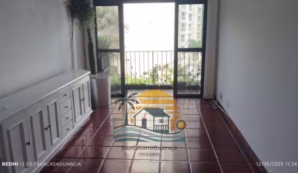 Apartamento com 1 dormitório à venda, 60 m² por R$ 290.000,00 - Praia da Enseada – Tortugas - Guarujá/SP