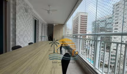 Apartamento 3 dormitórios 1 suíte varanda gourmet 2 vagas guaruja