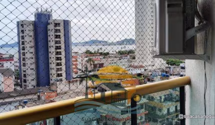 Apartamento venda  3 dormitórios à venda, 85 m² por R$ 580.000,00 - Praia da Enseada – Tortugas - Guarujá/SP