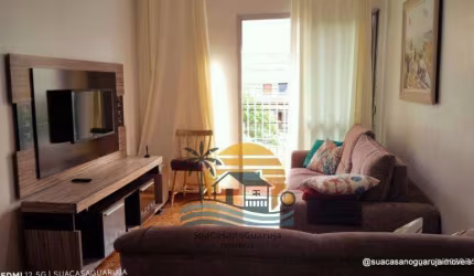 apartamento venda 2 dormitorios 1 suite 1 vaga vila alzira asturias guaruja cod AP1012A