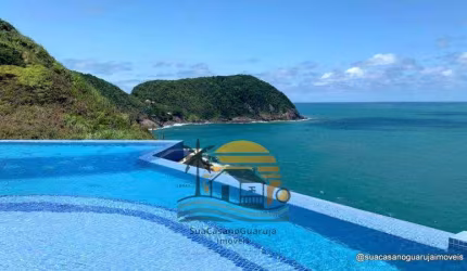 Apartamento com Vista Mar à Venda – 2 Suítes e Lazer Completo no Penhasco das Tartarugas Guarujá – 80m² e 2 Vagas – AP5081012V