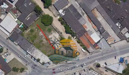 terreno para alugar, 2243 m² por R$ 8.900,00/mes - balneario praia do pernambuco - guaruja - sp TEC35633L