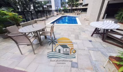 Apartamento 3 dormitorios 1 suite 2 vagas 112 m²  na Barra Funda – Pitangueiras, Guarujá R141572