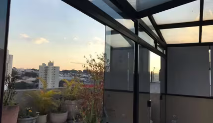 COBERTURA DUPLEX LOCALIZADO Á 300 METROS DA FUTURA ESTAÇÃO LINHA OURO DO METRÔ !