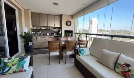 APARTAMENTO COM VARANDA GOURMET, NO CONDOMÍNIO HARMONIE VILA MASCOTE !