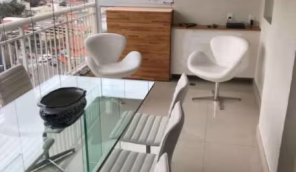 APARTAMENTO COM FINO ACABAMENTO, VARANDA GOURMET  NO QUARTIER VILA MASCOTE !