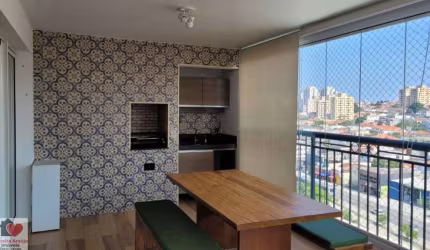 Apartamento 147m² 3 dorms 1 suíte Varanda Gourmet Summer Vila Mascote