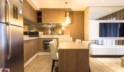 Apartamento 68m² 1 dormitórios 1 vaga Mobiliado na Vila Nova Conceição
