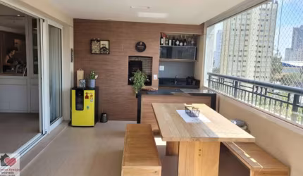 Apartamento 147m² 3 dorms 1 suíte Varanda Gourmet Summer Vila Mascote