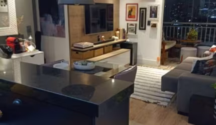 Apartamento com fino acabamento, Varanda Gourmet no Tatuape.