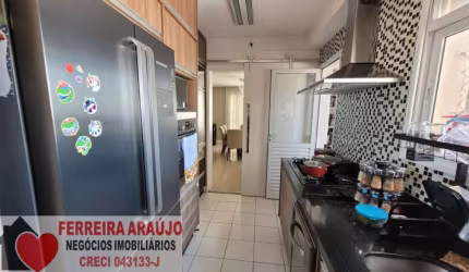 Apartamento 124m² Varanda Gourmet - Campo Belo - MOBILIADO