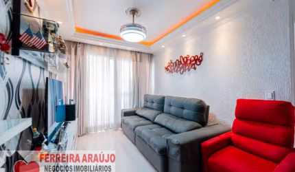 Apartamento Fino Acabamento, com duas vagas de Garagem no Melhor Da Vila Mascote!