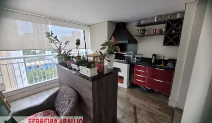 APARTAMENTO COM VARANDA GOURMET, NO QUARTIER VILA MASCOTE !