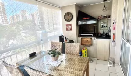 Apartamento 80m² 2 dormitórios com varanda gourmet Vila Mascote