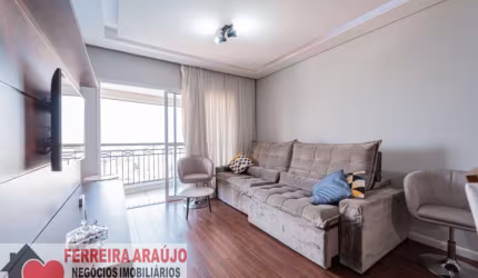 APARTAMENTO COM VARANDA GOURMET, NO MELHOR DA VILA SANTA CATARINA !