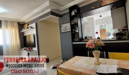 APARTAMENTO LOCALIZADO  HÁ 600 METROS DO SHOPPING INTERLAGOS.