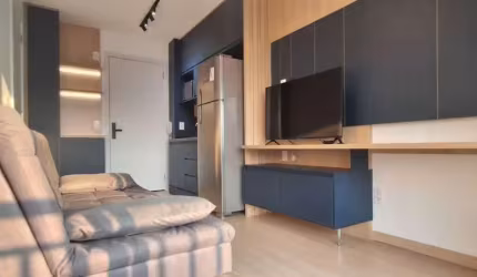 Alto da Boa Vista, 1 Dormitório, 1 Banheiro, mobiliado, 34m² para locação R$ 3.500,000 + taxa.