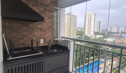 APARTAMENTO COM VARANDA GOURMET NO CONDOMÍNIO UNITÁ  JARDIM PRUDÊNCIA!