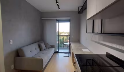Alto da Boa Vista, 1 Dormitório, 1 WC, mobiliado, 33m² para Locação R$3.100,00 + tx.
