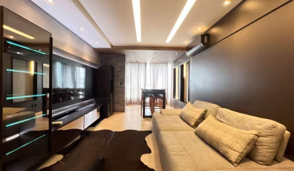 Apartamento mobiliado, pertinho do centro.