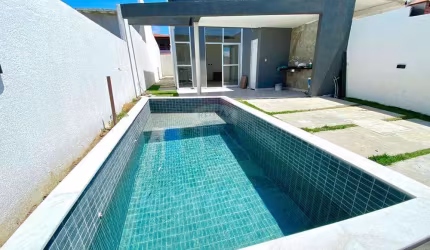 Casa Nova em Carapibus com Piscina e Vista para o Mar
