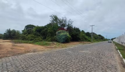 Terreno beira de pista, localizado a poucos metros do mar!