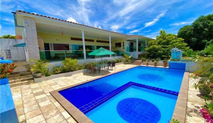 Magnífico Duplex com 4 Suítes em Terreno de 1.680m² – Lazer Completo e Vista Deslumbrante em Carapibus