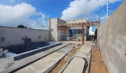 Casa com acabamento Alto Padrão à Venda em Carapibus – 500m do Mar, 2 Suítes, Piscina, Automatizada com Alexa!
