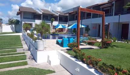 Duplex residencial à venda, Condomínio Les Challet de Carapibus, Litoral Sul, Conde PB