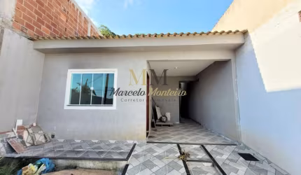 Casa para Venda em Rio das Ostras, Extensão Serramar, 2 dormitórios, 1 banheiro, 4 vagas