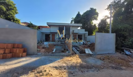 Casa para Venda em Rio das Ostras, Casa Grande, 3 dormitórios, 1 suíte, 2 banheiros, 2 vagas