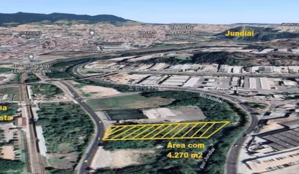 Terreno com 4.270 m² à venda por R$ 2.100.000,00 ,  ótima localização comerrcial-  Bairro Vila São José- Cidade: Varzea Paulista/SP