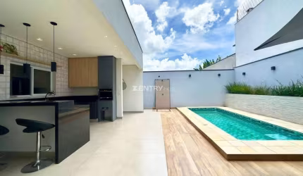 CASA À VENDA 3 DORMITÓRIOS SUÍTE E  PISCINA CONCEITO MODERNO EM CONDOMÍNIO FECHADO JUNDIAÍ SP