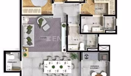 Apartamento a venda Altos da Avenida, 3 dormitórios, Jundiaí/SP