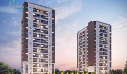 Apartamento à venda 51,18m² 02 quartos, sendo 01 suíte, sala de estar/jantar, cozinha, varanda, 01 vaga. Condomínio lazer completo.