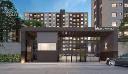 APARTAMENTO À VENDA DE 51,11M², 02 QTS(01 SUÍTE),01 VAGA DE GARAGEM. CONDOMÍNIO COM INFRAESTRUTURA E LAZER.